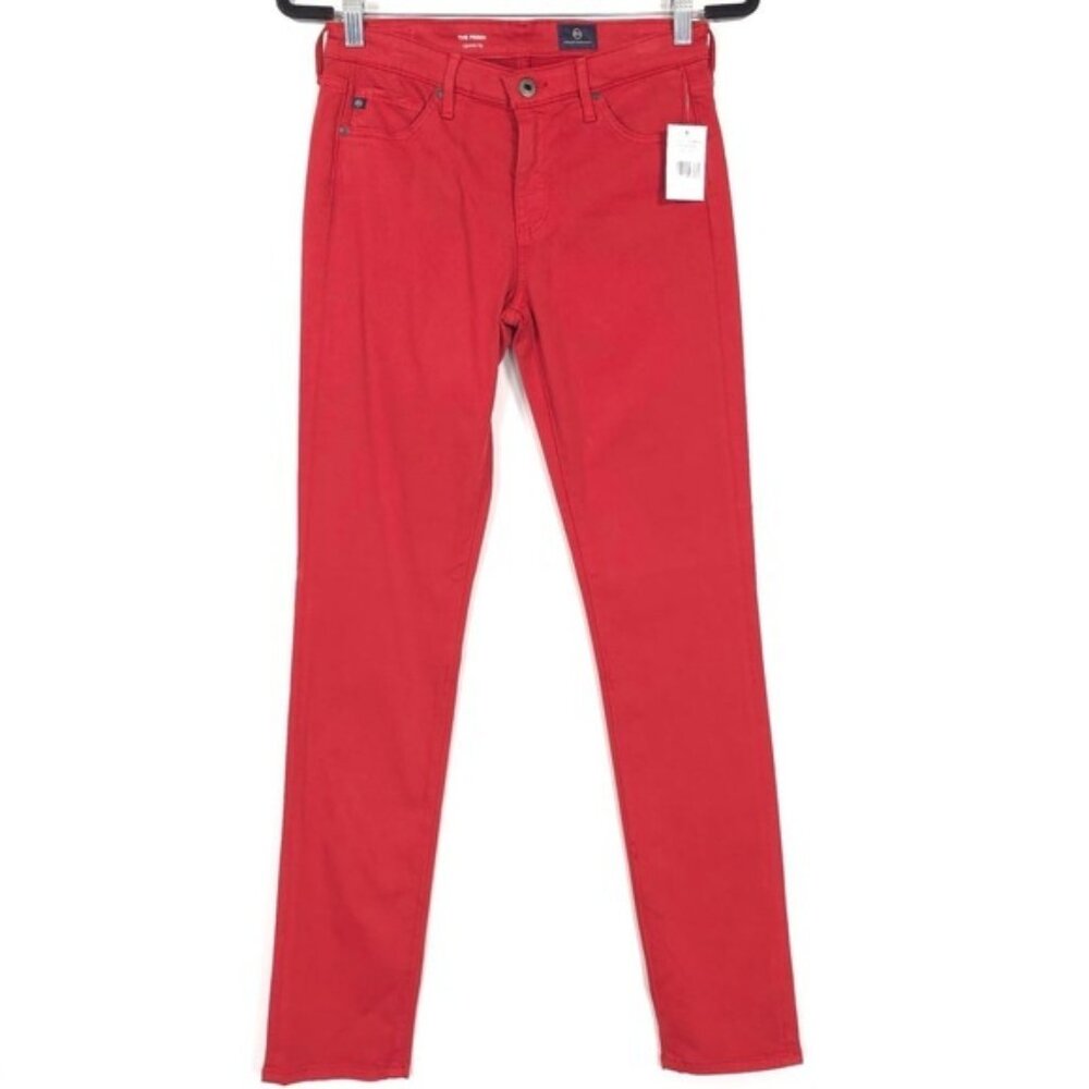 Nwt Ag Adriano Goldschmied Women's Jeans The Prima Cigarette Leg Pants Size 27